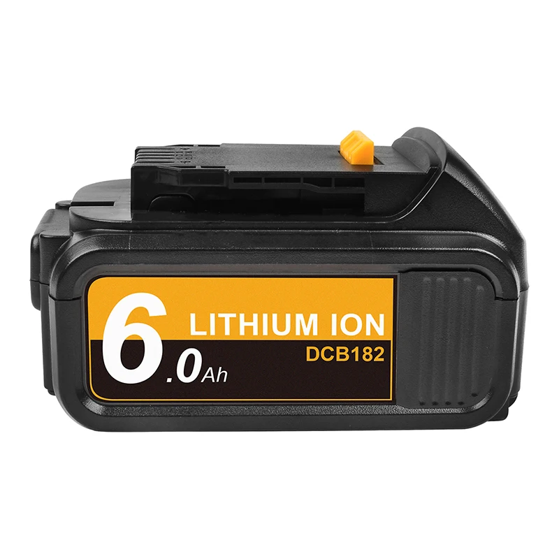 Сменный литий ионный аккумулятор DCB182 18/20 в 6 0 Ач для инструментов Dewalt Max DCB205 DCB206