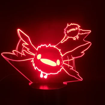 

Cartoon Bird 3d Light LED Illusion Night Light for Children Color Changing Decorative Lamp Visual Led Light for Xmas Gifts