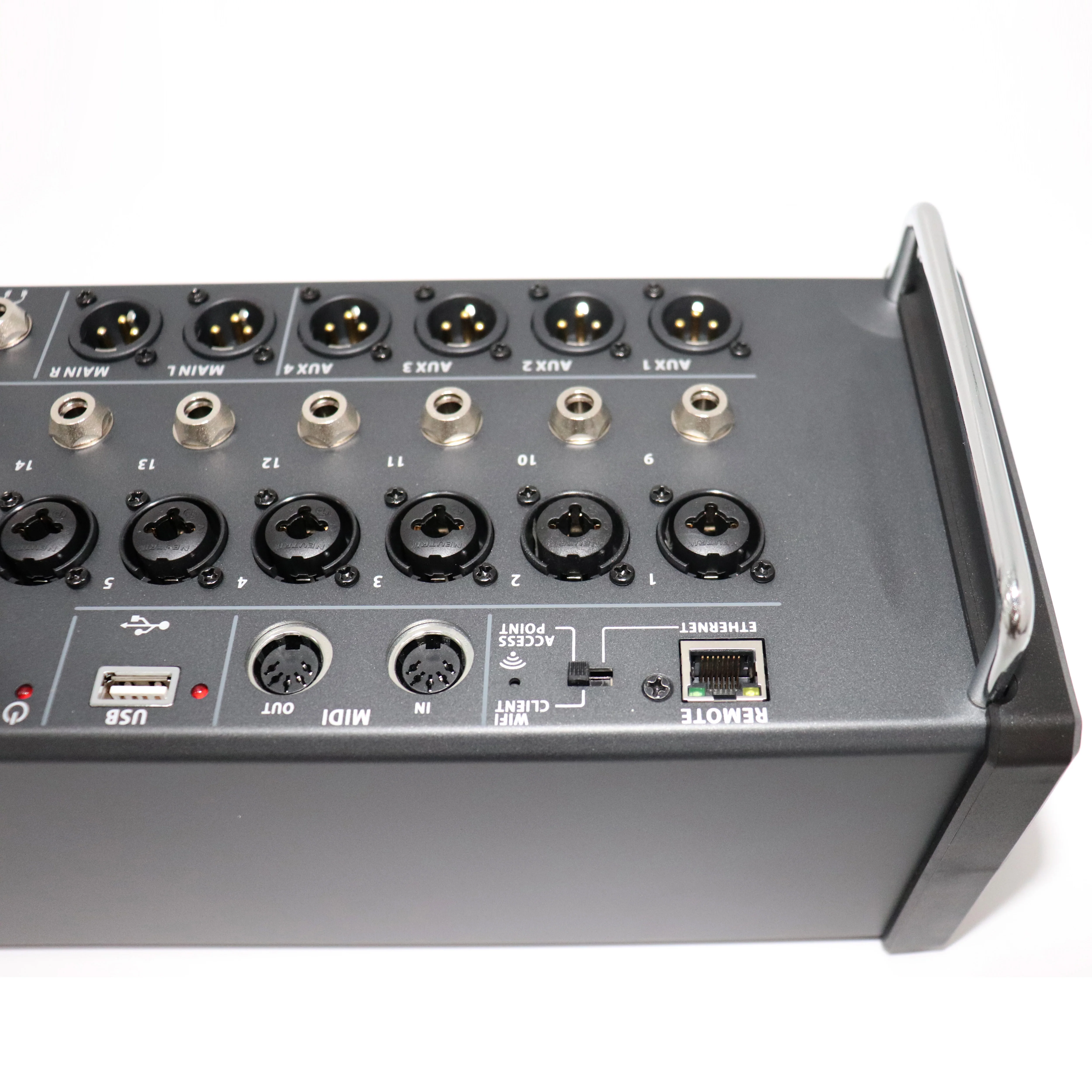 Leicozic XR16 X AIR 1:1 16 Input Digital Mixer For Ipad/Android Tablets Integrated Wifi & USB Stereo Recording Mixing Console