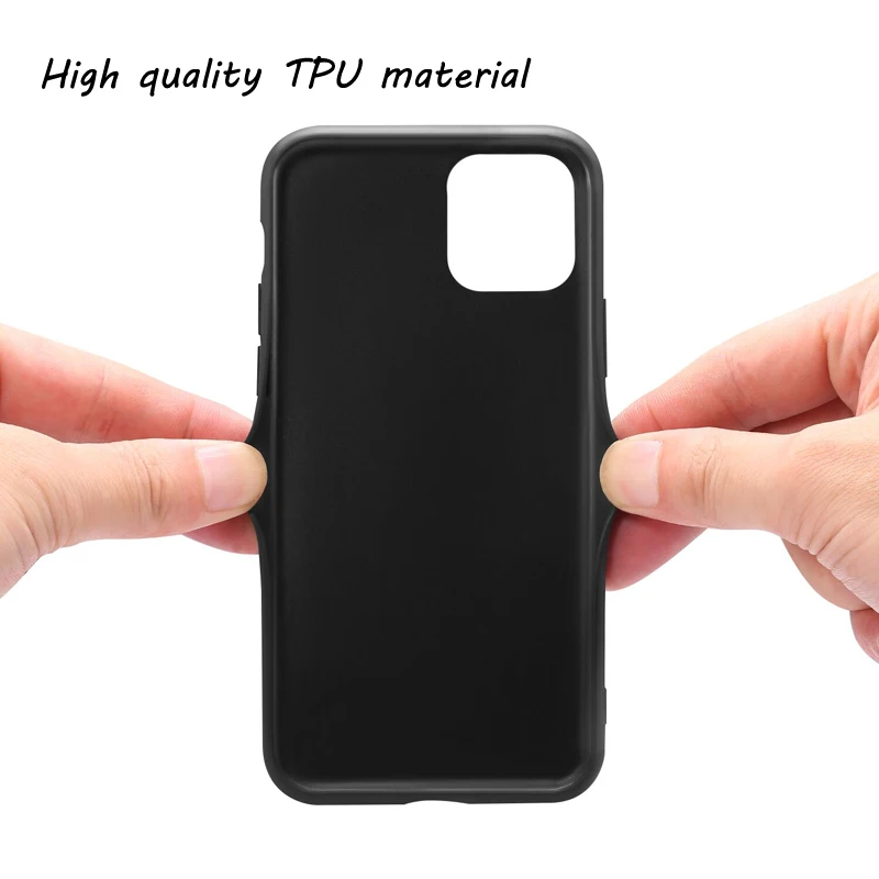 Для iPhone 11 11Pro MAX, мягкий ТПУ чехол для мобильного телефона, кожаный чехол, кредитный держатель для карт