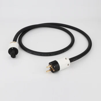 

HIFI FP-314Ag OFC Power Cable line Power Cord with P-320 Schuko EU Plug AC cable Hi-end schuko power cable