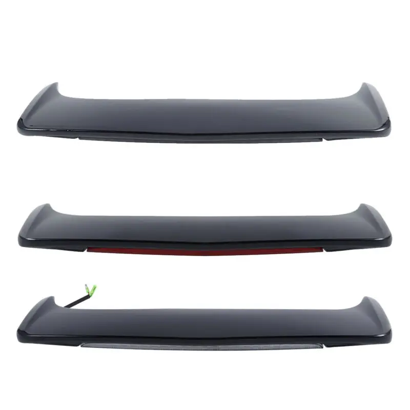 

Motorcycle Painted Black Trunk Spoiler LED Lamp Lights For Honda Goldwing GL 1800 2001-2017