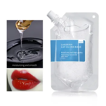 

DIY Clear Lip Gloss Base Oil Non-Stick Moisturizing Transparent Base Gel Lip Gloss Base Handmade Liquid Lipstick Material