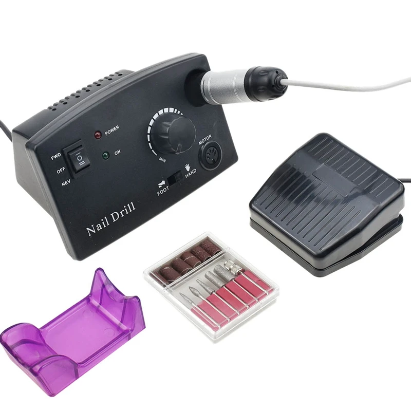 

35000Rpm Nail Drill Manicure Machine For Professional Manicure Pedicure Electric Nail File Tools Drill Polish Bits Tools Kits Bl
