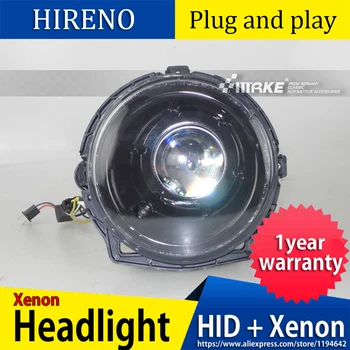 

Hireno Car Styling Head Lamp case for Benz W463 G320 G400 G500 LED Headlight DRL Daytime Running Light Bi-Xenon HID
