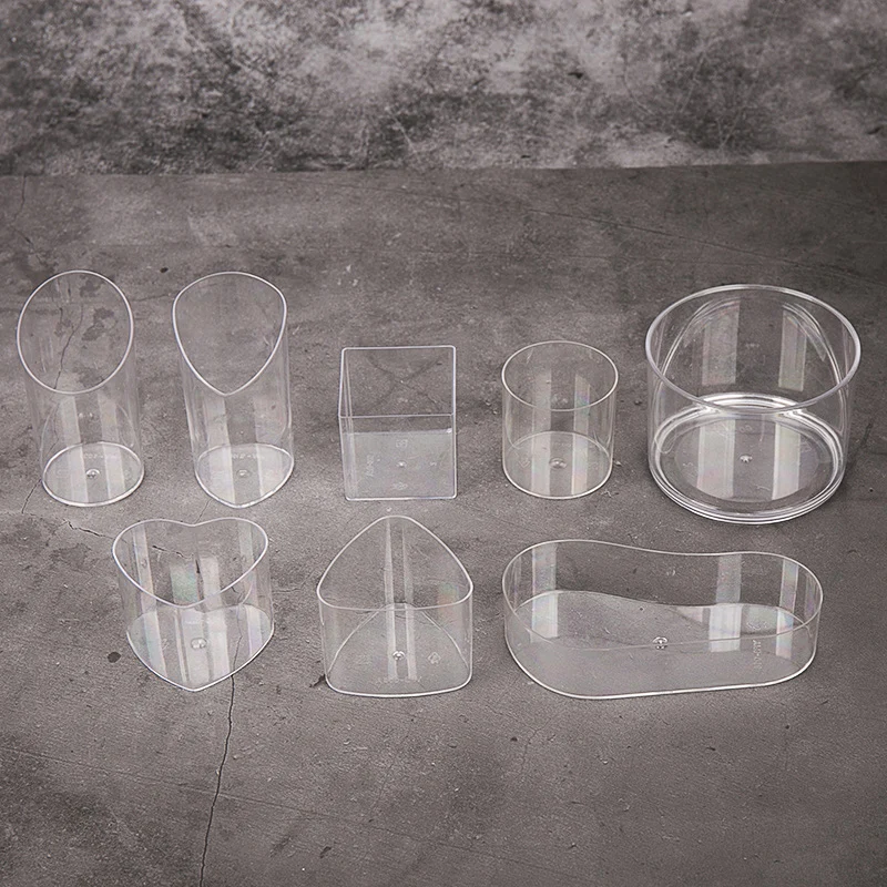 

High quality transparent small dessert cup wedding birthday party favor ice cream pudding jelly cake decoration plastic cups