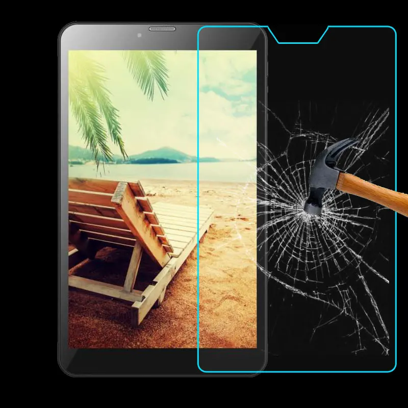 

Myslc 9H Surface Explosion-proof Tempered Glass Film for TELENOR SMART TAB 8/DIVA QC-803G / Pixus Touch 8 3G 8" Inch tablet