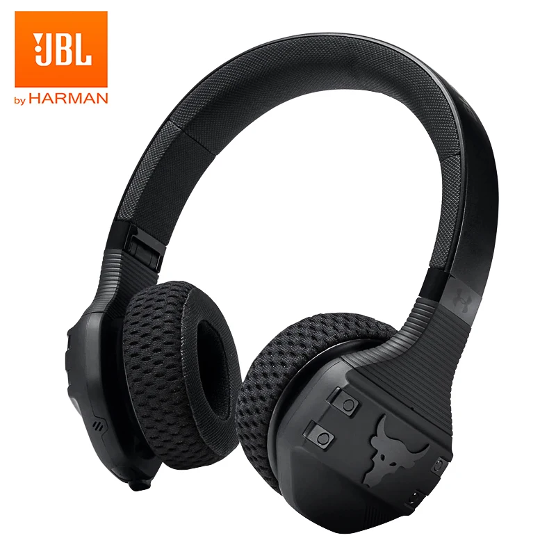 JBL UA TRAIN ROCK Wireless Bluetooth Headphones Sports Gym Headset IPX4 Waterproof Deep Bass Music Earphone Handsfree Calls Mic