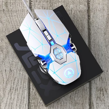 

LED Wired mouse Computers Tablets 3200DPI Optical Laptop Backlit Button