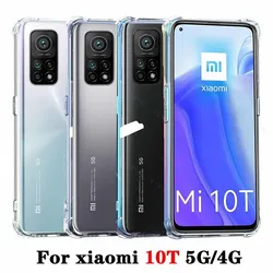 Deluxe Transparent Shockproof Phone Case - Premium Clear Protective Cover for Transparent case (Mi 10T)