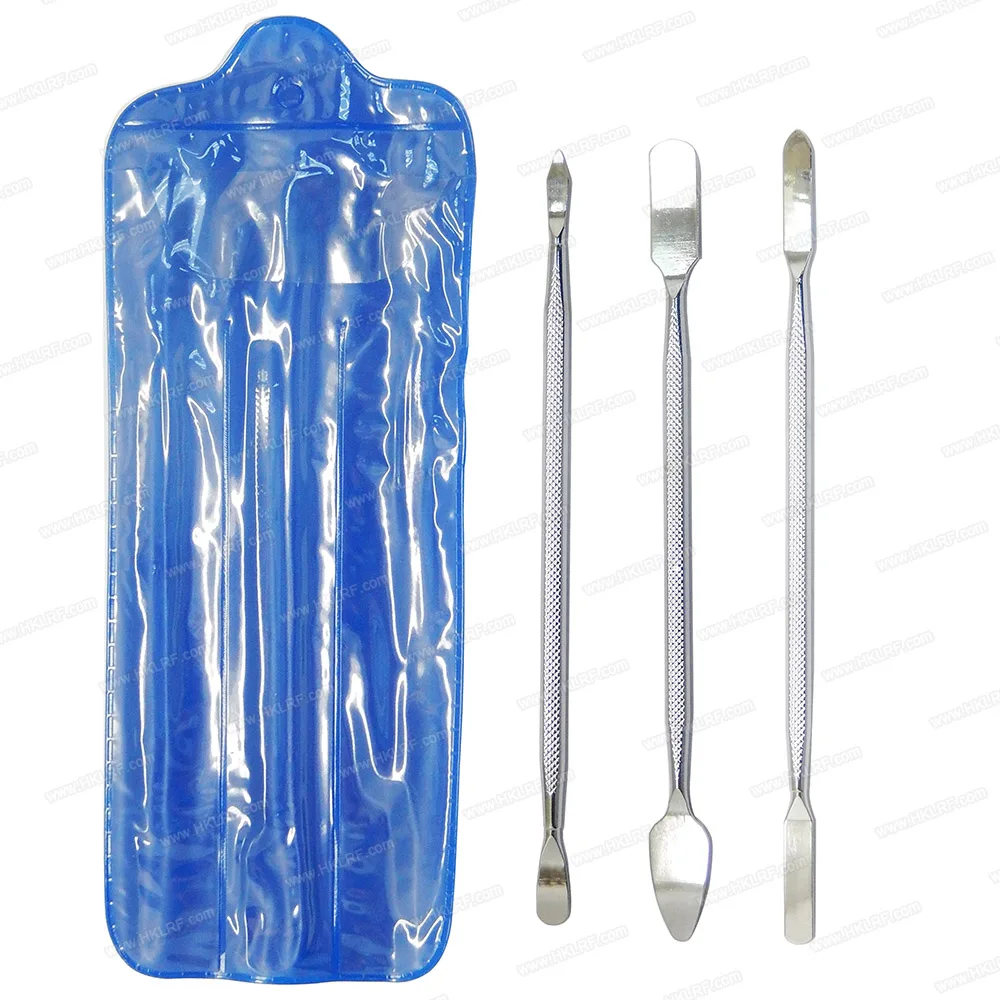

3 In 1 Metal Spudger Set Tools Repair Opening Pry Tool Kit For iPhone iPad For Samsung Cell Phone