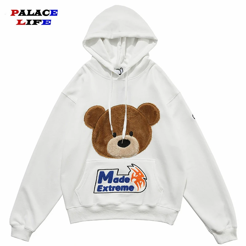 furry bear hoodie