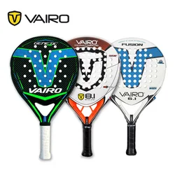 Vairo Padel Porfessional Series Genetic Pro Carbon Paddle Racket Soft EVA Face Tennis Racket With Padel Racket Accessories