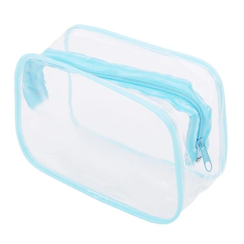 

Women Transparent Clear Zipper Makeup Bags Travel PVC Cosmetic Bags Organizer Bath Wash Make Up Tote Handbags Case neceser mujer