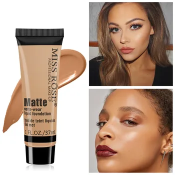 

Face Base Matte Liquid Foundation Makeup Waterproof Face Concealer Foundation Cosmetics Repair Face Lasting Make Up