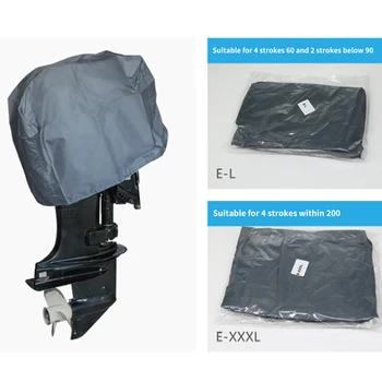 

Waterproof Folding Boat Outboard Motor Cover Engine Protector Engine Waterproof Oxford Cover