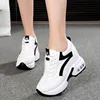 2022 Spring Women Casual Shoes Platform Sneakers Comfortable Air Cushion Outdoor Solid Heightening Footwear Chaussures Femme ► Photo 2/6