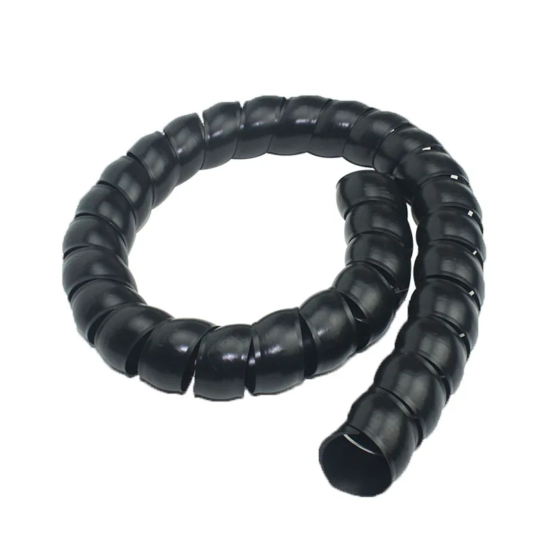 1Set 42mmX1.5M Winder Winding Cable Tube Flame Retardant Spiral Protective Cover Computer Line Finishing Storage Beam Line Tube