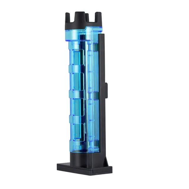 1Pcs Rod Holder Raft Fishing Barrel Accessory Vertical Inserting Device For MEIHO Box Device Can Be Equipped With Fishing Box Light Blue