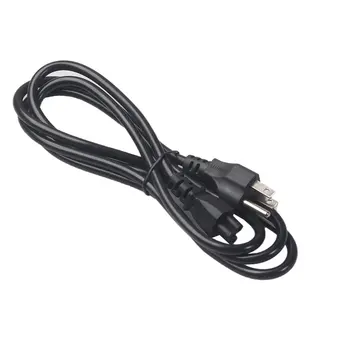 

110v/220v US to plum blossom tail power cable 1.8m Laptop power cable 1.8 m 6ft USA plug IEC C5 AC adapter power supply cable