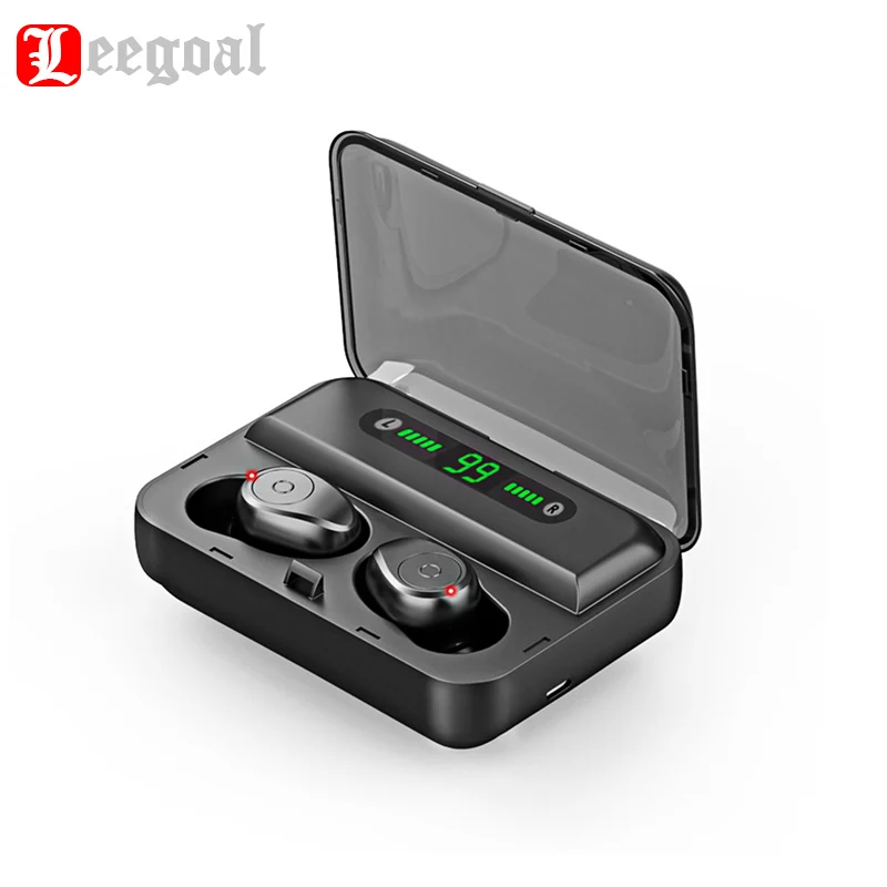 

X11 TWS Wireless Bluetooth Headset V5.0 Stereo Handfree Sports Waterproof Earphone With Charging Box For iphone Android Earbuds