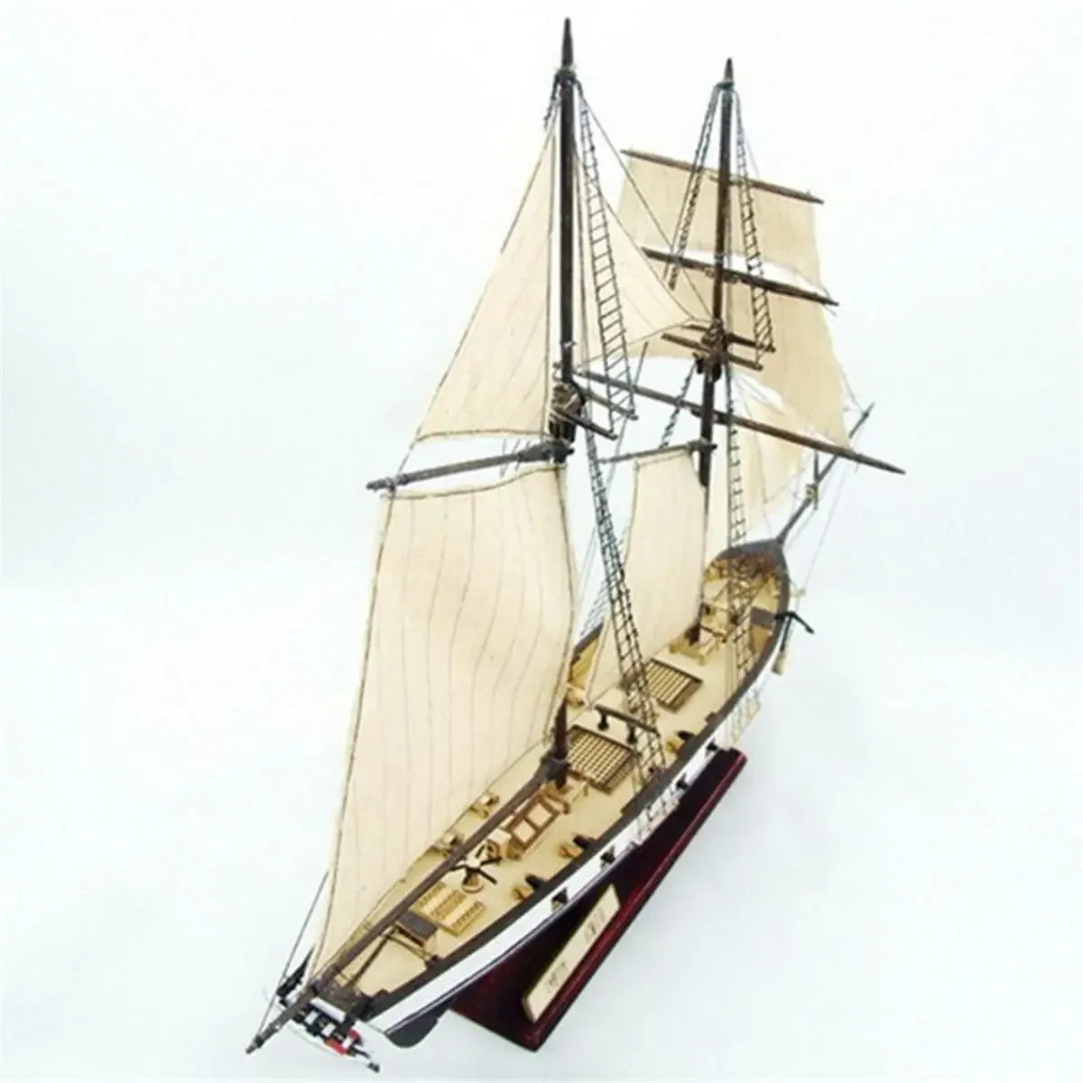 EsportsMJJ 380x130x270mm DIY Ship Assembly Model Kits Classical Wooden Sailin... 