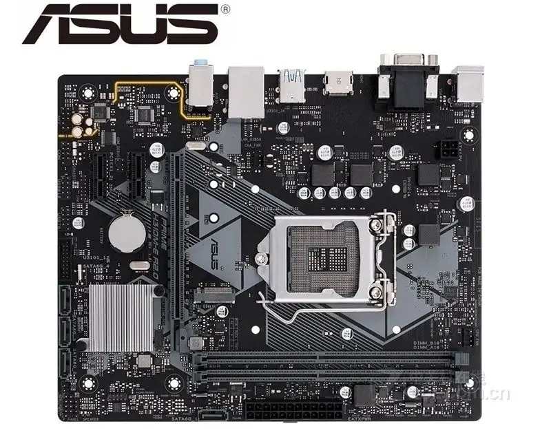 Используется ASUS PRIME H310M-E R2.0 оригинальная материнская плата для LGA 1151 DDR4 USB3.0 USB3.1