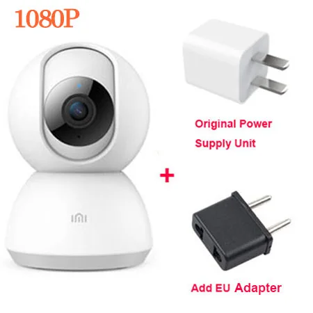 1080P add EU plug Обновление Xiaomi IMI Смарт Камера 360 Угол обзора 1080P HD WI-FI инфракрасный Ночное видение веб-камеры видео Камера Видеоняни и Радионяни - Цветной: 1080P add EU plug