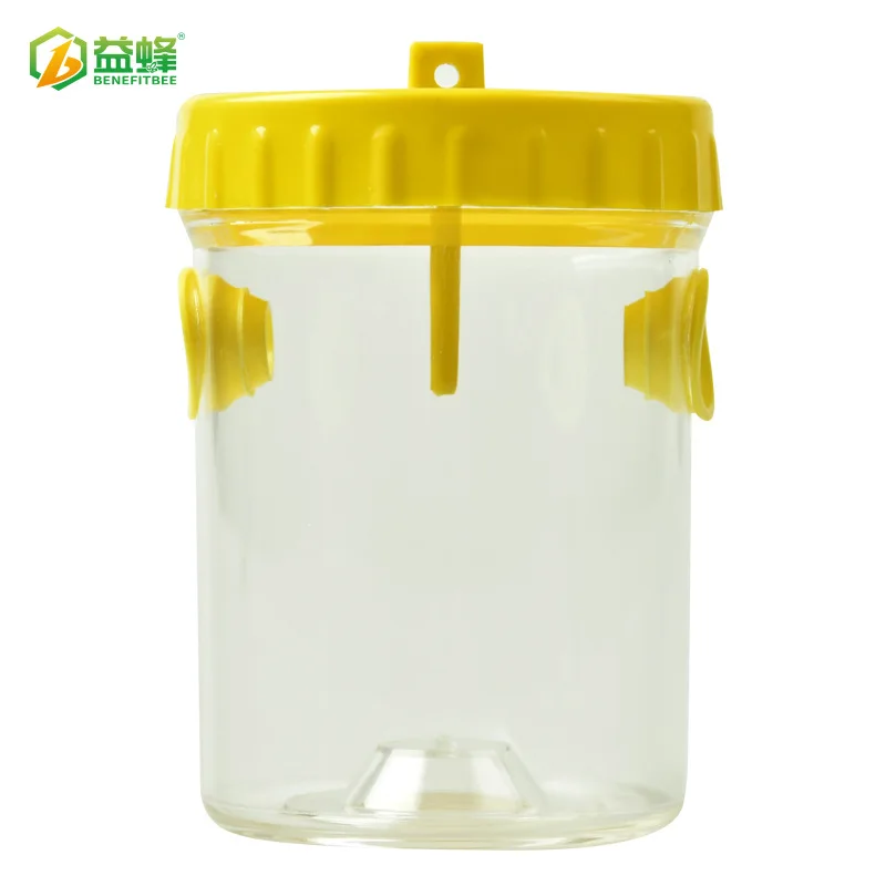 Yi Feng Пчеловодство инструменты искусственного пчелы (урцеолат) желтая крышка прозрачная бутылка два в пчелиный рот пчелы