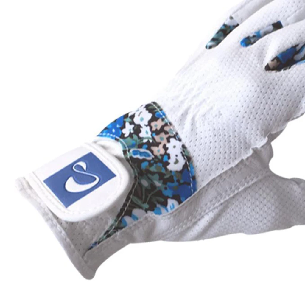 Women Sports Golf Gloves Ladies Left Right Hand Full Finger Mitten 18-21Size