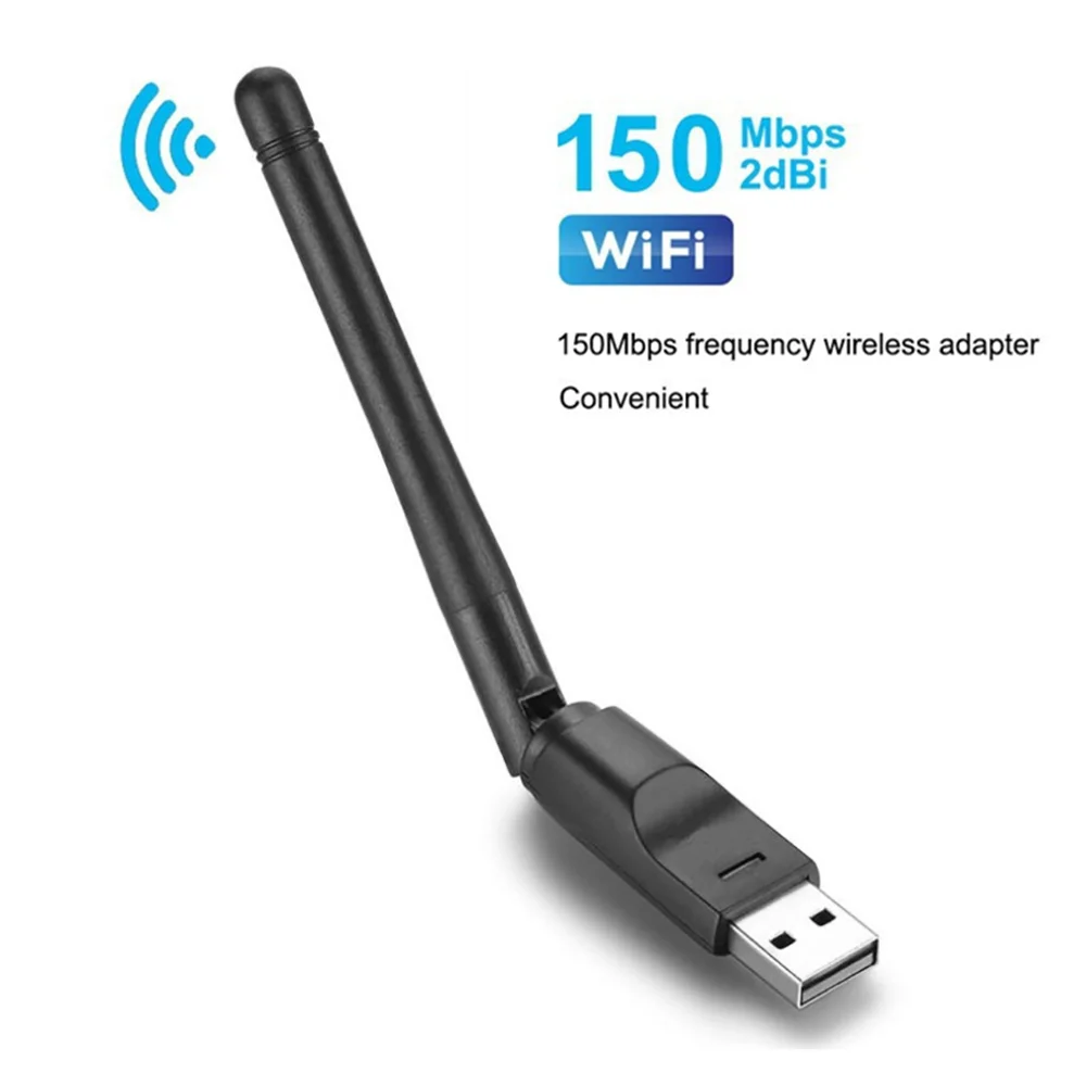 Использование чипсета MT7601 150 Мбит/с USB 2 0 Wi-Fi адаптер 802 11 B/G/N LAN Ethernet ключ для