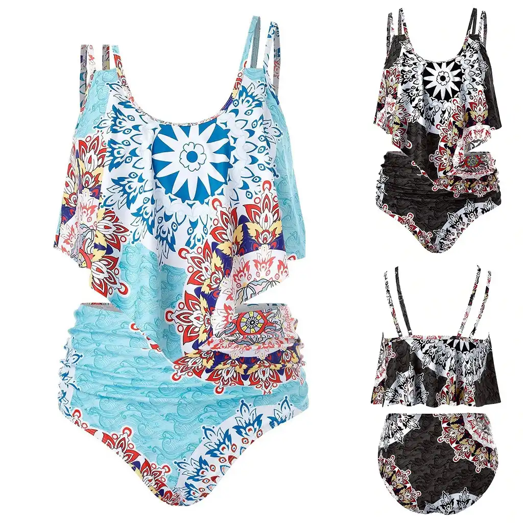 push up tankini swimwear