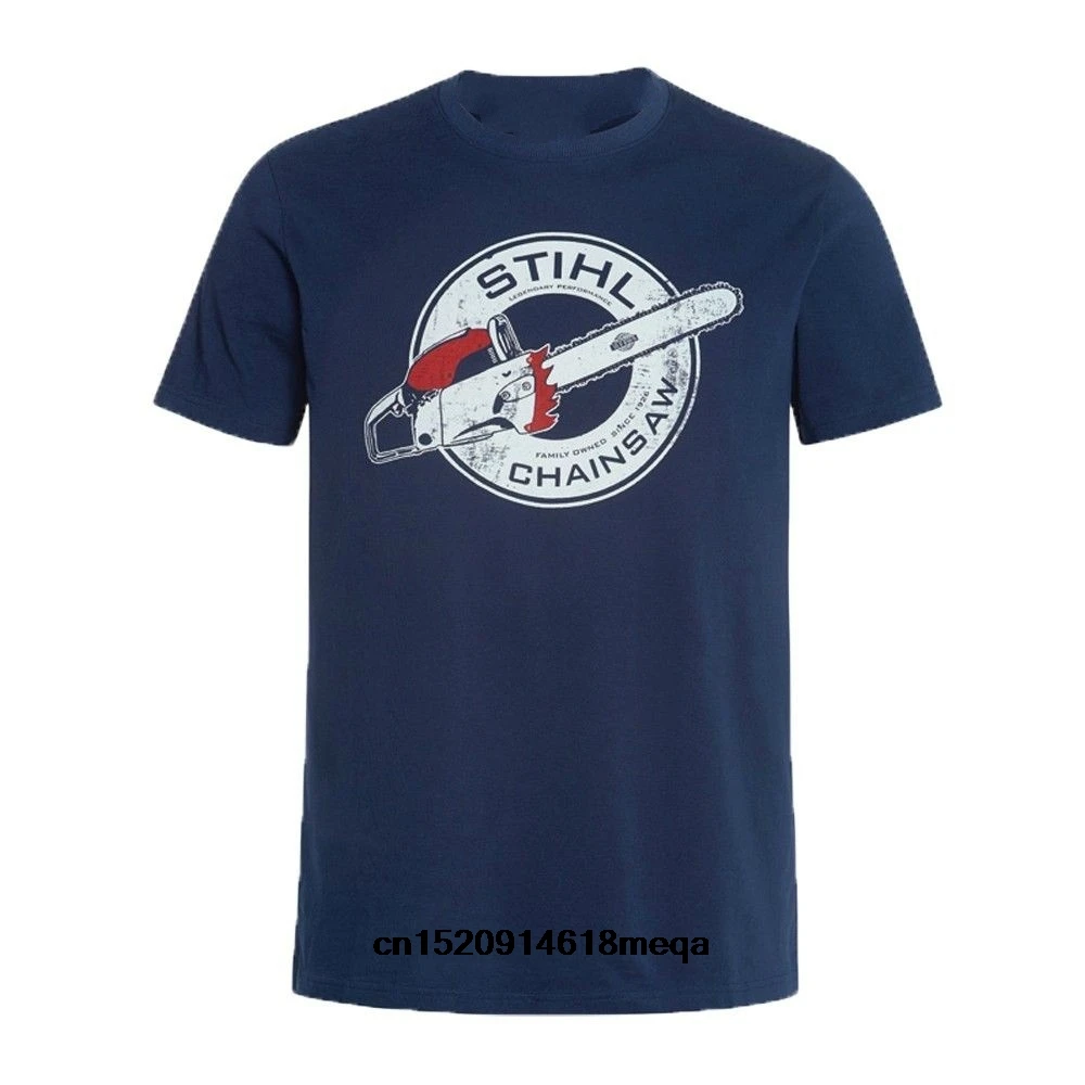 

t shirt Stihl Contra Electric Saw Logo Tee Shirt Mens Fashion Originality Graphic T-shirt Bottoming T Shirt Top Clothing