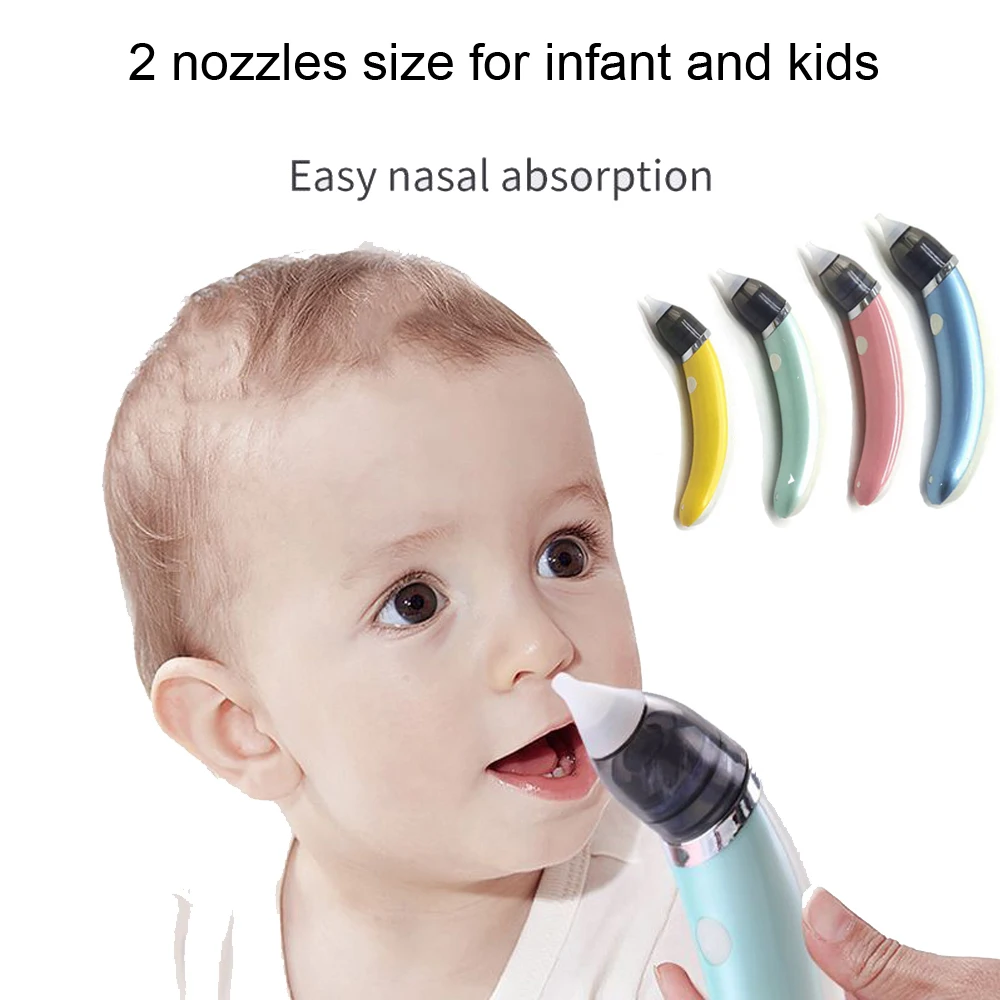 Nose Sucker Suction-Nose-Cleaner Nasal-Aspirator Baby Electric for 0-To-6years Kids