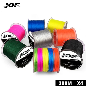 BEST PRICE ❤️ 300M JOF Brand Japan Multifilament 100% PE Braided Fishing Line 8LB to 80LB - discount item 40% OFF Sports & Entertainment