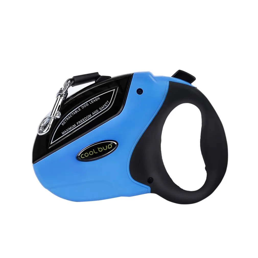 

Automatic Retractable Led Dog Collar Pet Traction Rope Chain Harness for Dog Accessories Withstand Pulling Force