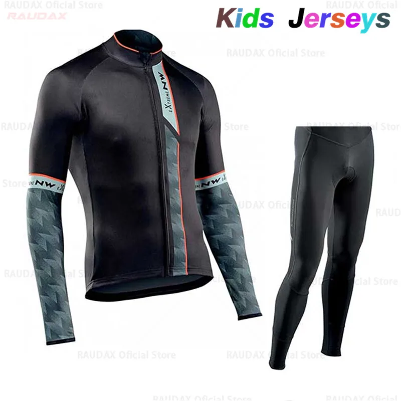 Abbigliamento Ciclismo Invernale NW детская одежда для велоспорта зимняя Флисовая теплая велосипедная форма для мальчиков Ciclismo велосипедная майка
