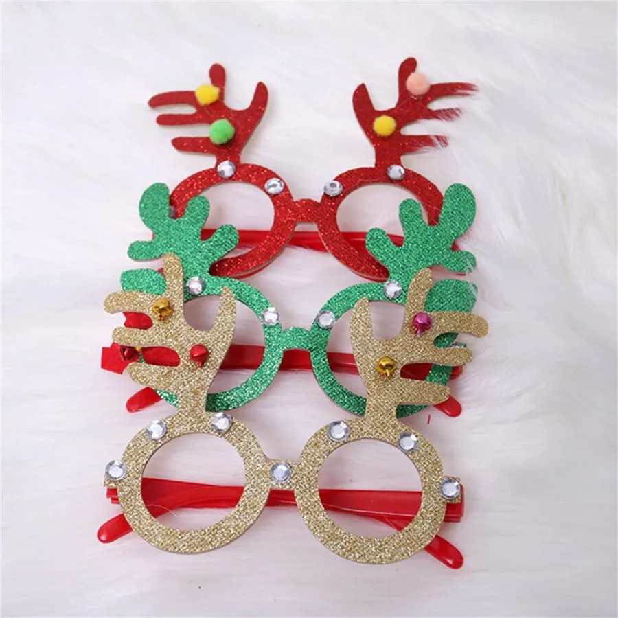 Christmas cartoon glasses decoration Christmas decoration adult children cartoon party glasses frame rich atmosphere 30A15 (23)