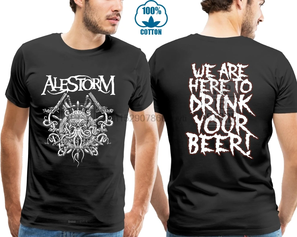 

Alestorm Tee T Shirt Folk Metal Christopher Bowes S M L Xl 2Xl 3Xl Gloryhammer