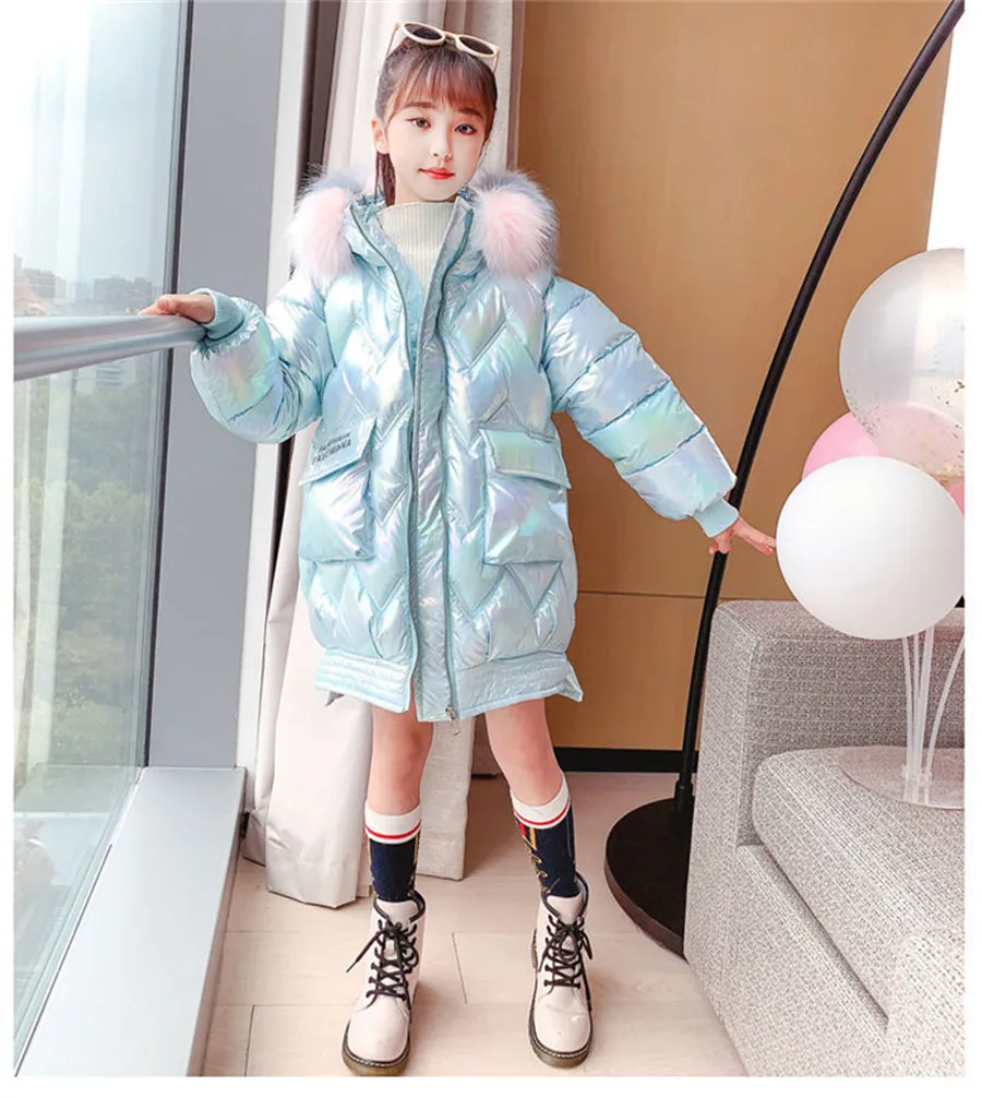 lightweight spring jacket 2022 Girls Winter Children Clothing Long Parka Jacket Baby Girl Clothes colorful Coat Snowsuit Outerwear Hooded Kids Overcoat wool pea coat