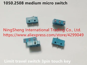 

Original new 100% Germany import 1050.2508 medium micro switch limit travel switch 3pin touch key