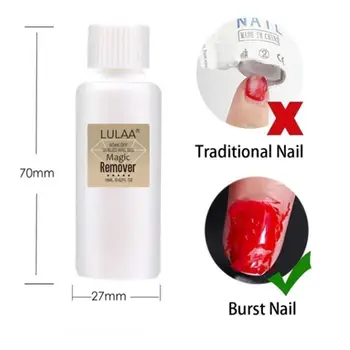 

Hot Burst Magic Burst armor remover quickly remove Acrylic Degreaser Clean 18/28ml nail glue polish I1D2