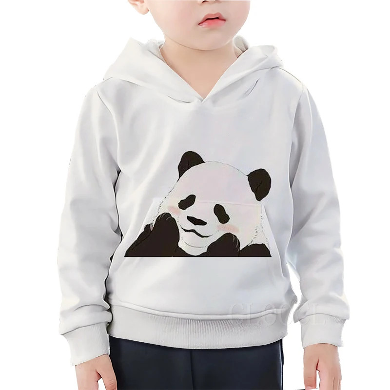 children Hoodie 7 Милая толстовка с капюшоном с изображением панды из аниме Kungfu, Детская толстовка с рисунком пирата, панды, толстовки с капюшоном для мальчиков и девочек, Повседневная Уличная одежда для детей - Цвет: children Hoodie 7