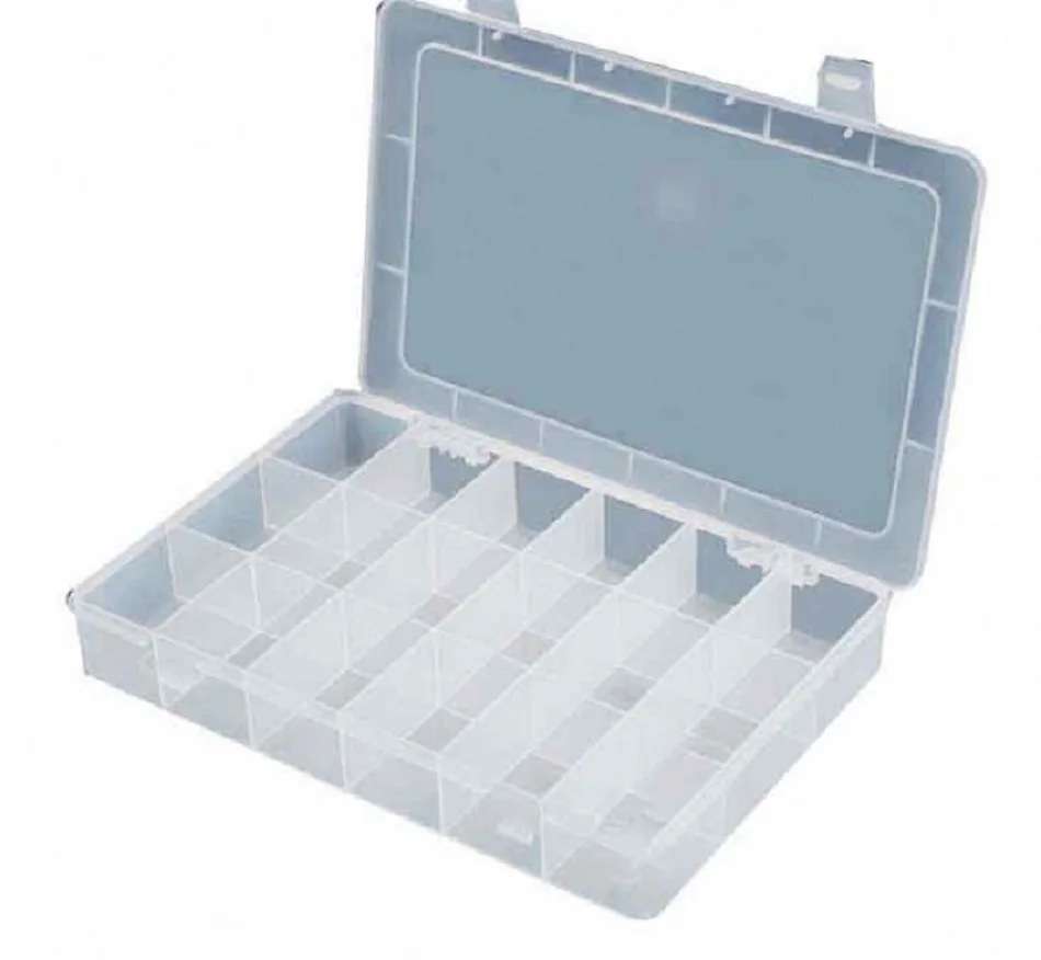 

PHONEFIX Plastic Organizer Container Storage Box SMD Metal Parts Screw Container DIY Tool for Jewelry Beads Phone Repair Tools