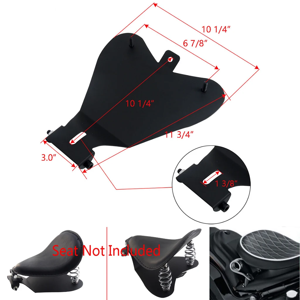 Опорная пластина для сиденья мотоцикла | + кронштейн Harley Sportster XL 883 1200