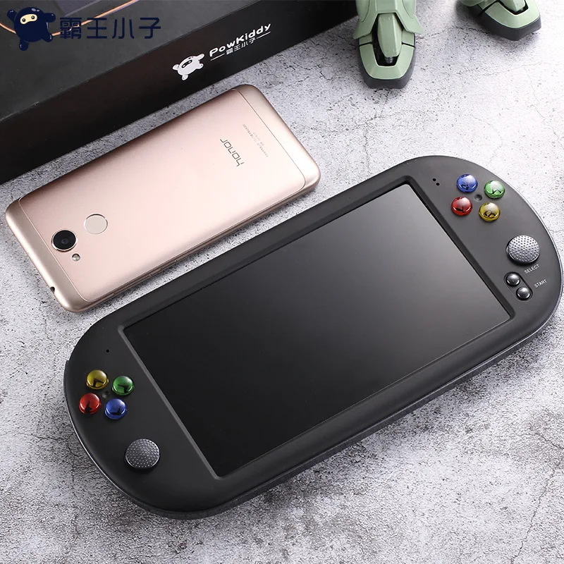 Powkiddy X16 7 дюймов портативная Ретро игровая консоль двойной джойстик поддержка ТВ