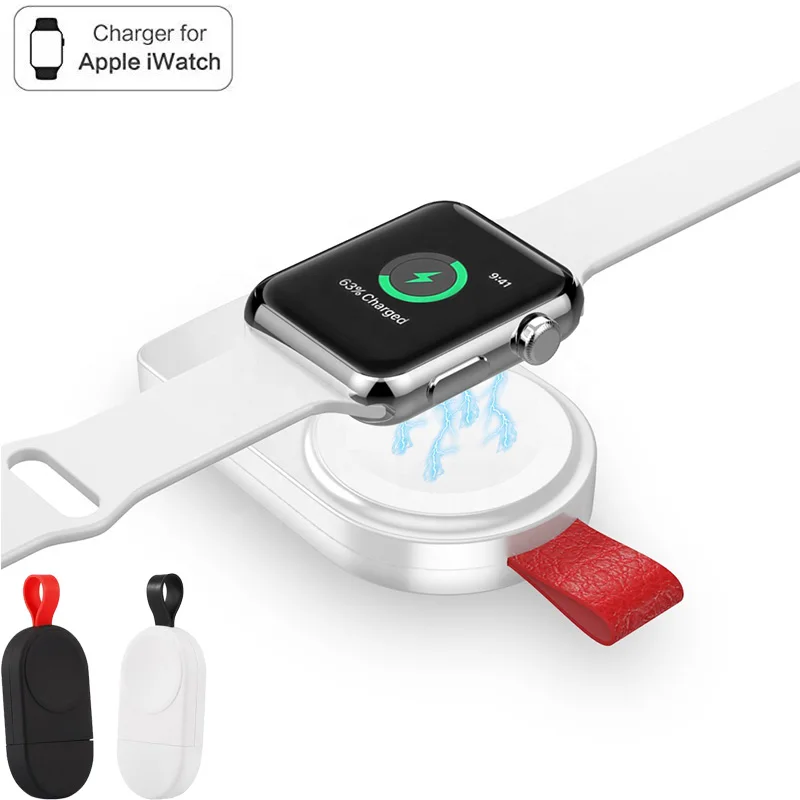 Магнитное Беспроводное зарядное устройство, портативное зарядное устройство для Apple Watch Series2 3 4 для I Watch зарядная док-станция USB зарядное устройство кабель