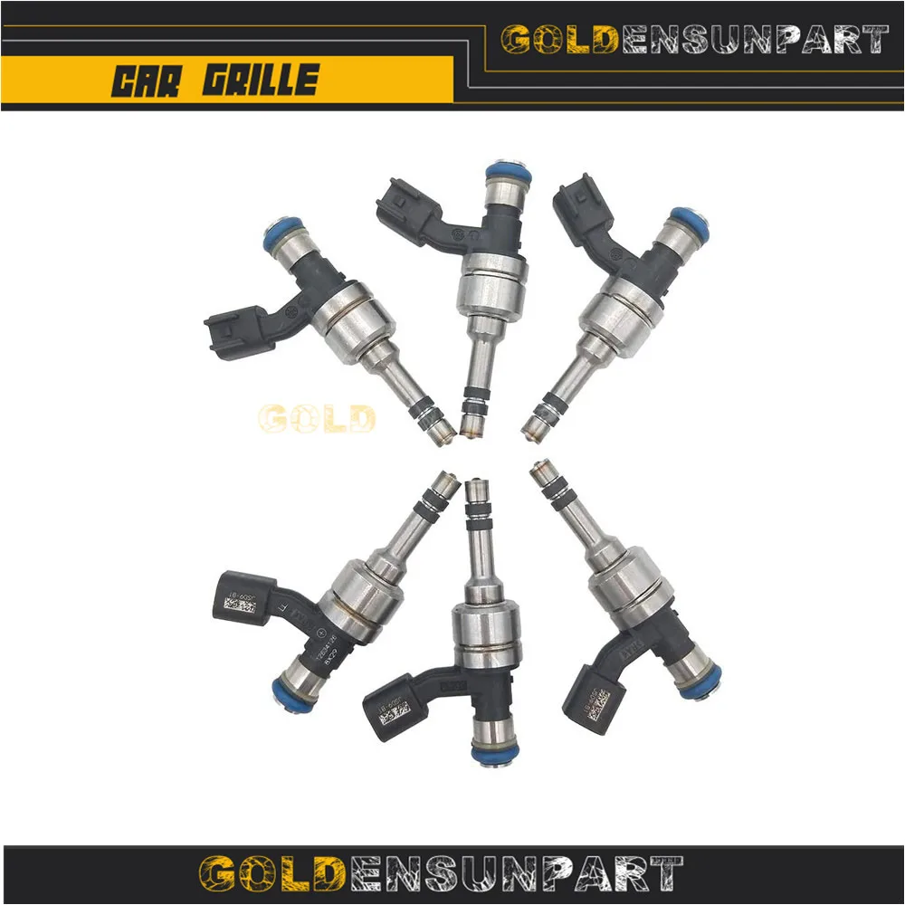 

6x 12634126 FJ1157 Renovation fuel injector for CHEVROLET&GMC CAMARO / CAPRICE / CAPTIVA / IMPALA / CANYON / TERRAIN 3.0 3.6 V6