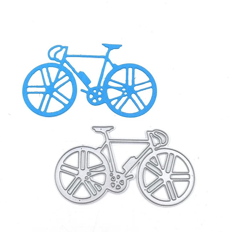 

Julyarts Bicycle Scrapbook Paper New Dies Stencils Die Cut for DIY Scrapbooking Album Paper Card Embossing