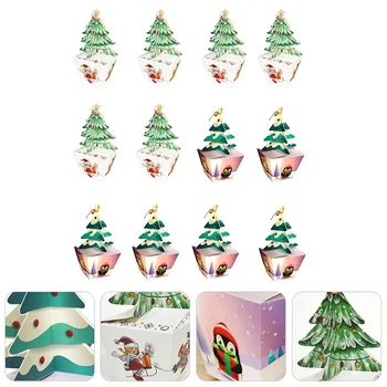 

12Pcs Paper Creative Exquisite Storage Box Birthday Wrapping Party Store